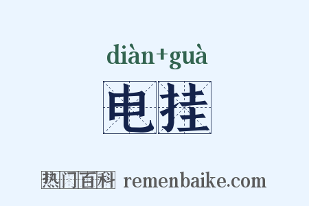 电挂是什么意思的图片